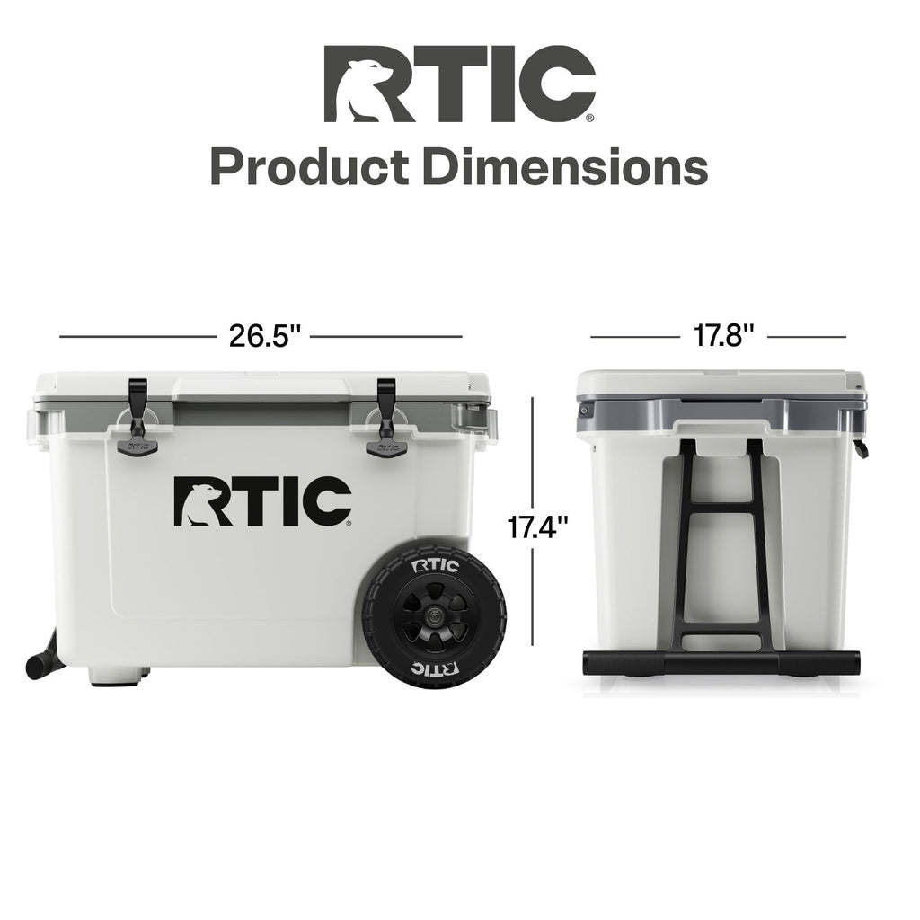 52 QT Ultra-Light Wheeled Cooler